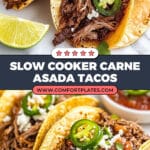 Slow Cooker Carne Asada Recipe