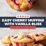Cherry Muffins Recipe