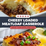 Cheesy Loaded Meatloaf Casserole Recipe