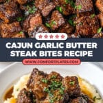 Cajun Garlic Butter Steak Bites Recipe