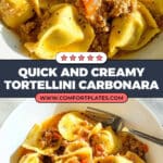 Tortellini Carbonara Recipe