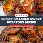 Smashed Sweet Potatoes Recipe