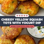 Yellow Squash Tots Recipe