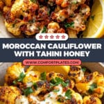 Moroccan Cauliflower with Tahini-Honey Recipe