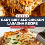 Buffalo Chicken Lasagna Recipe