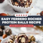 Ferrero Rocher Protein Balls Recipe