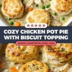 Chicken Pot Pie with Biscuits Recipe