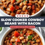 Slow Cooker Cowboy Beans (Reduced Sugar Recipe) Recipe