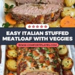 Italian Stuffed Meatloaf Recipe