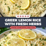 Greek Lemon Rice Recipe