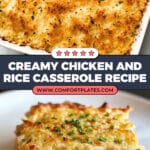 Mamaw's Chicken and Rice Casserole Recipe