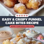 Funnel Cake Bites Recipe