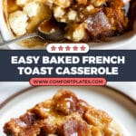 Baked Cream Cheese French Toast Casserole Recipe