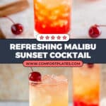 Malibu Sunset Recipe