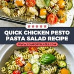 Chicken Pesto Pasta Salad Recipe
