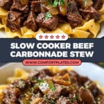Drunken Slow Cooker Beef Stew (Beef Carbonnade) Recipe