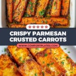 Crispy Parmesan Carrots Recipe