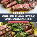 Grilled Chimichurri Flank Steak Recipe