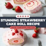 Strawberry Cake Roll Recipe