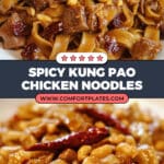 Kung Pao Chicken Noodles Recipe