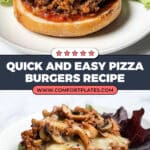 Pizza Burgers Recipe