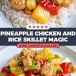 Pineapple Chicken and Rice Skillet Recipe
