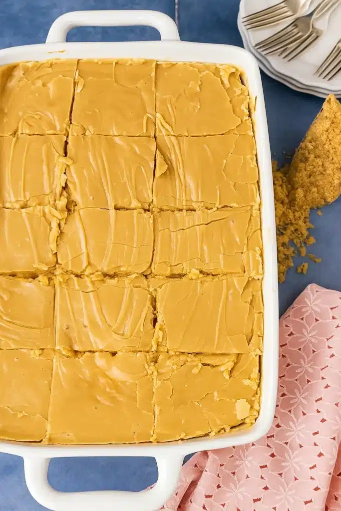 Brown Sugar Peach Cake Recipe