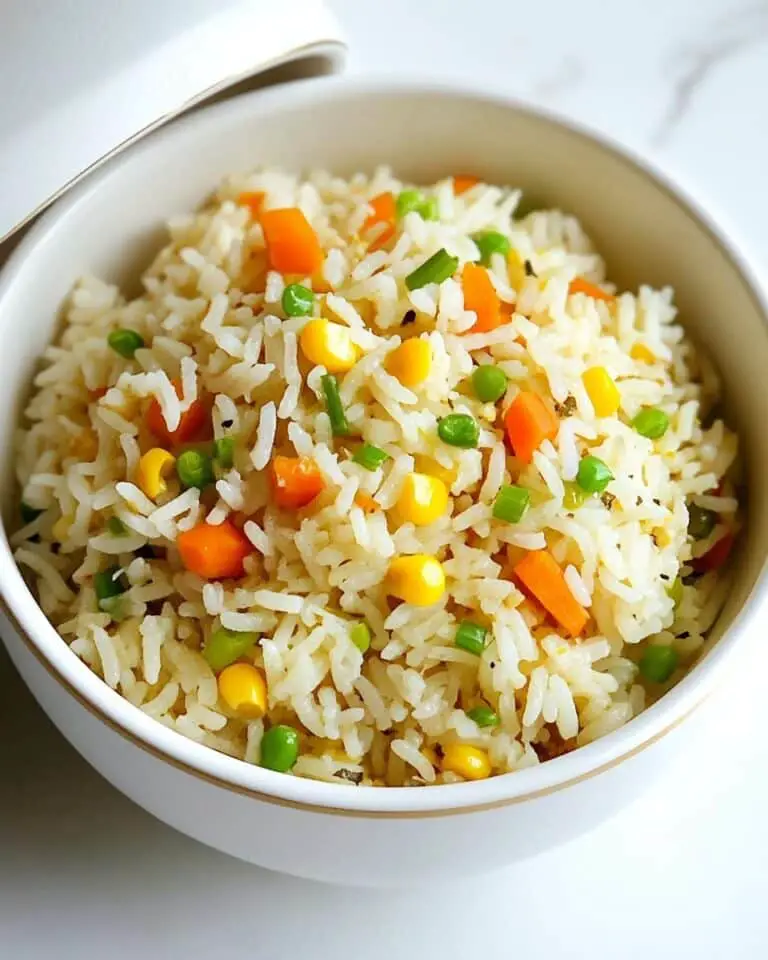 Fried Rice with Crunchy Veggies and Green Onion Recipe