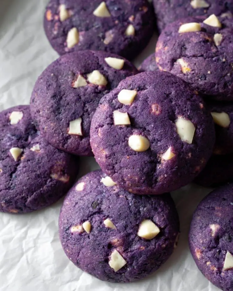Blueberry Vegan Cookies with White Chocolate Chips Recipe