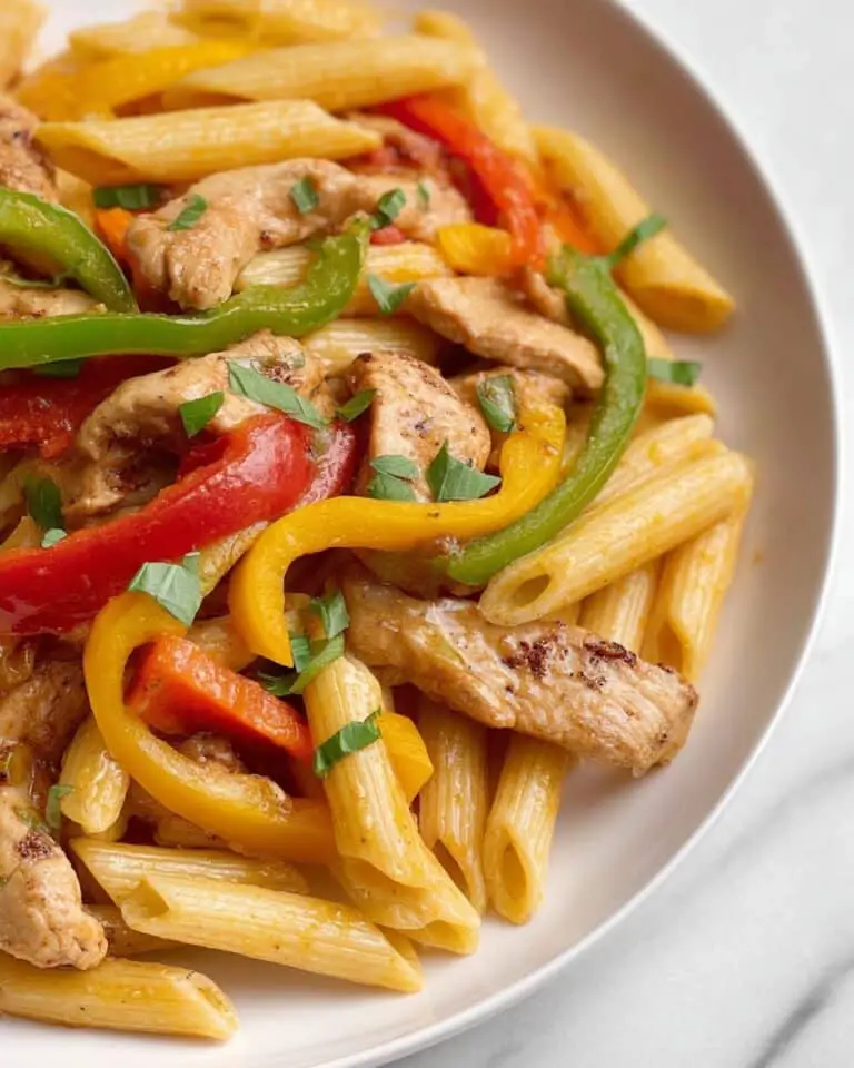 Chicken Fajita Pasta Recipe
