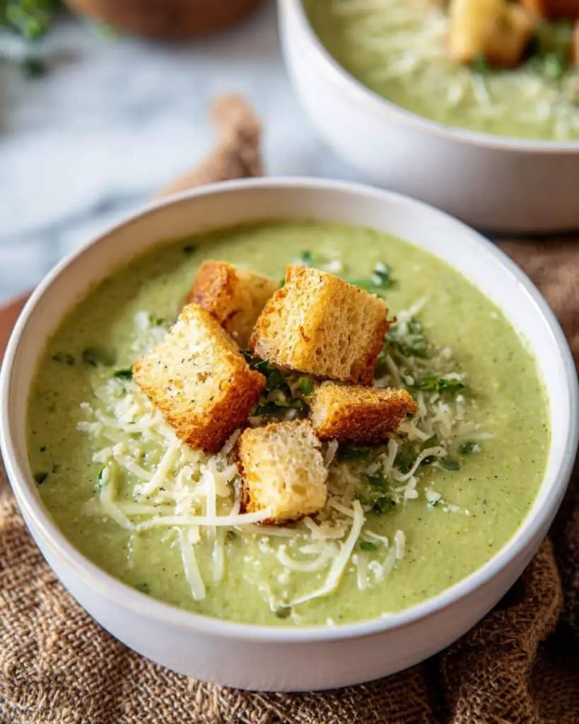 Creamy Broccoli Cheddar Soup Recipe