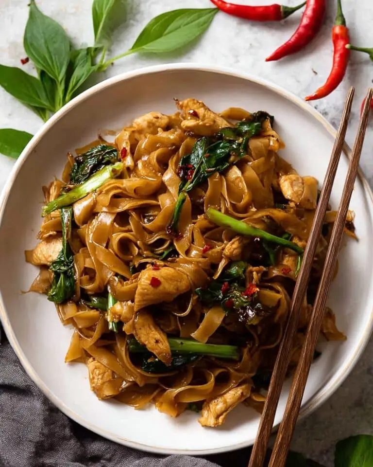 Drunken Noodles (Pad Kee Mao) Recipe