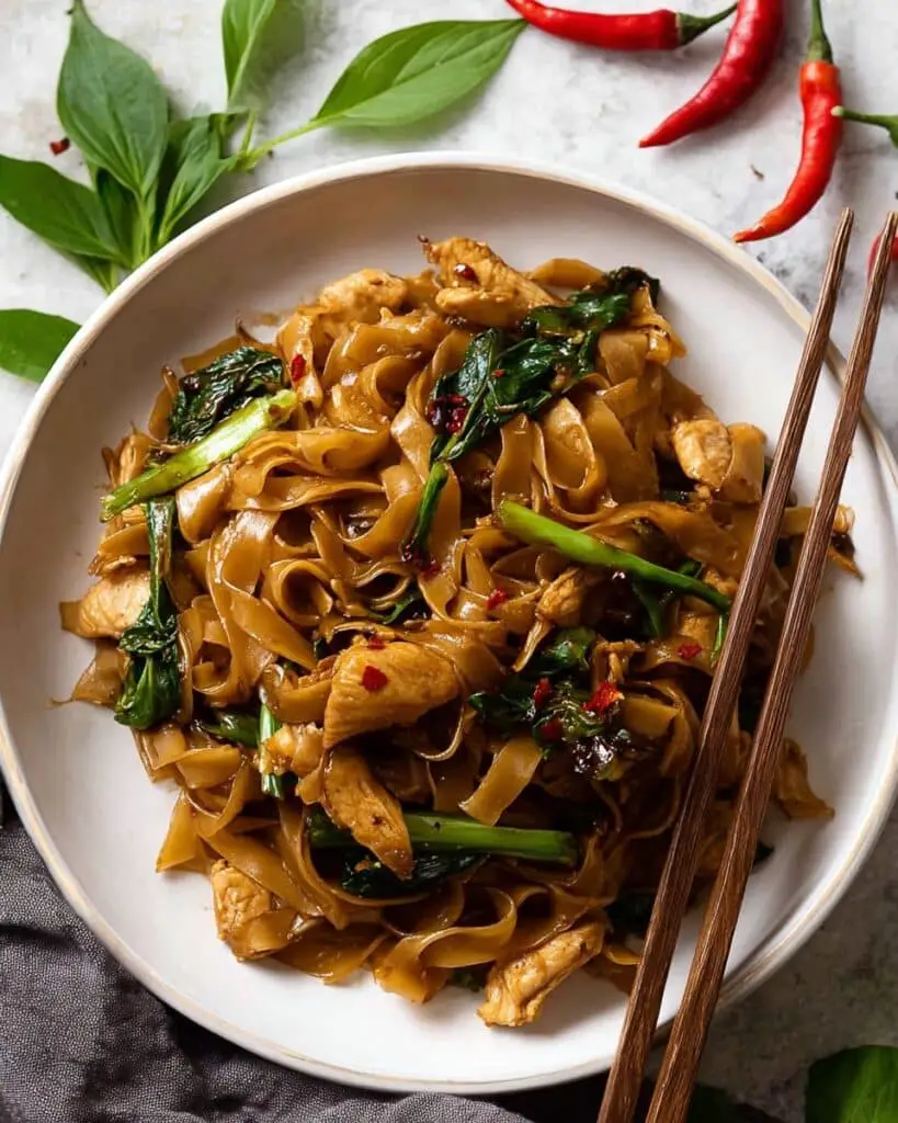 Drunken Noodles (Pad Kee Mao) Recipe