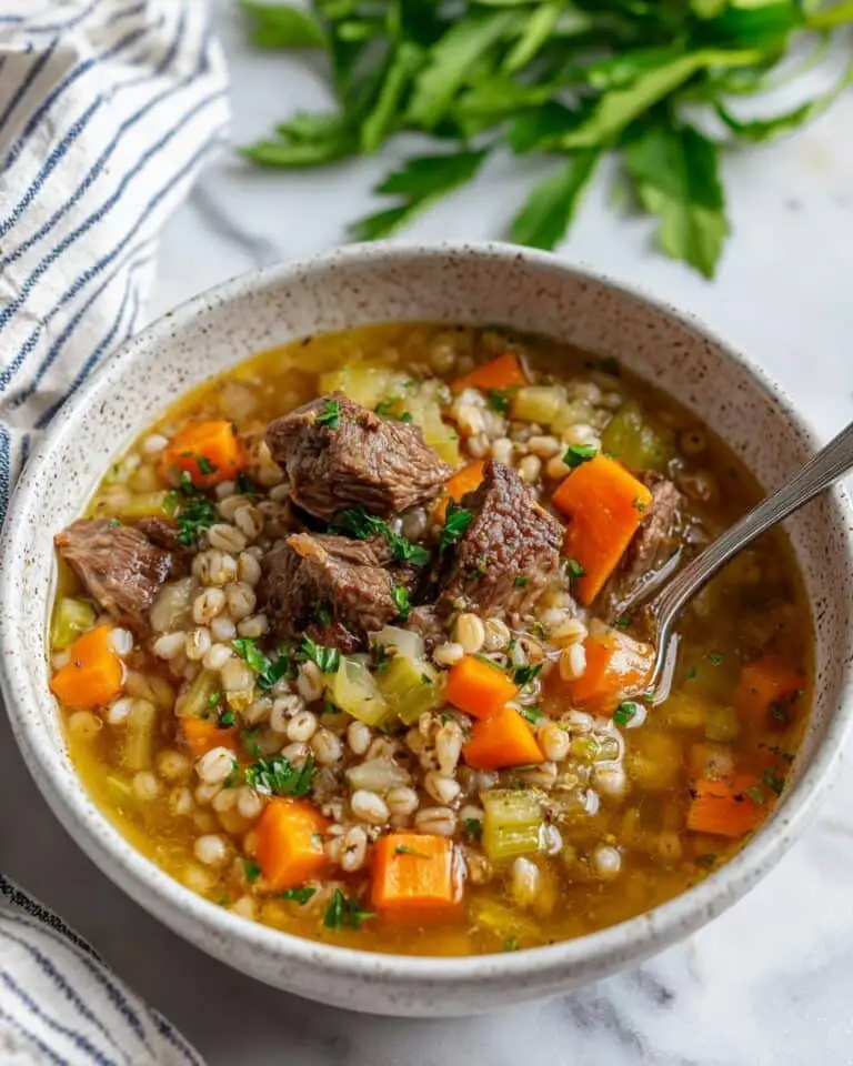Beef and Barley Soup Recipe