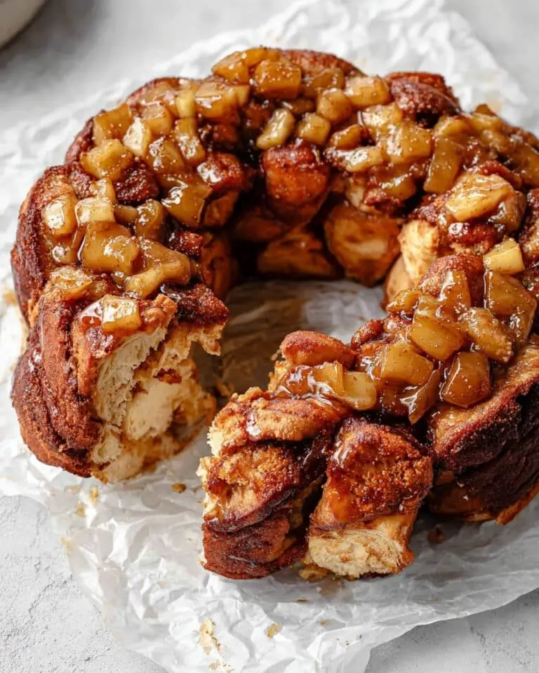 Easy Apple Vegan Monkey Bread Recipe