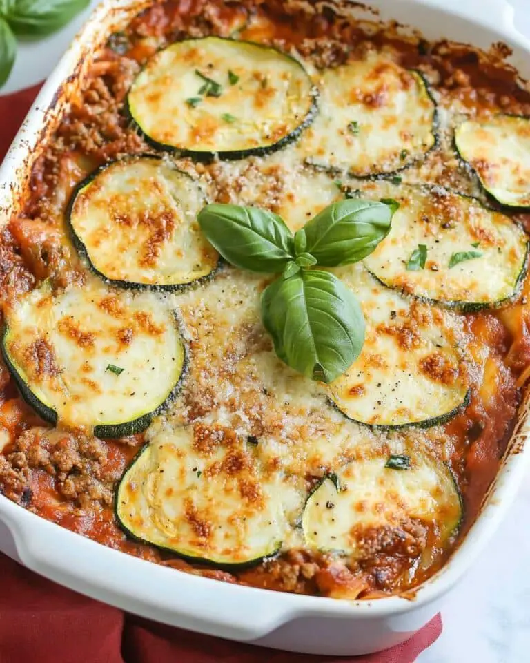 Ground Beef Zucchini Casserole Recipe