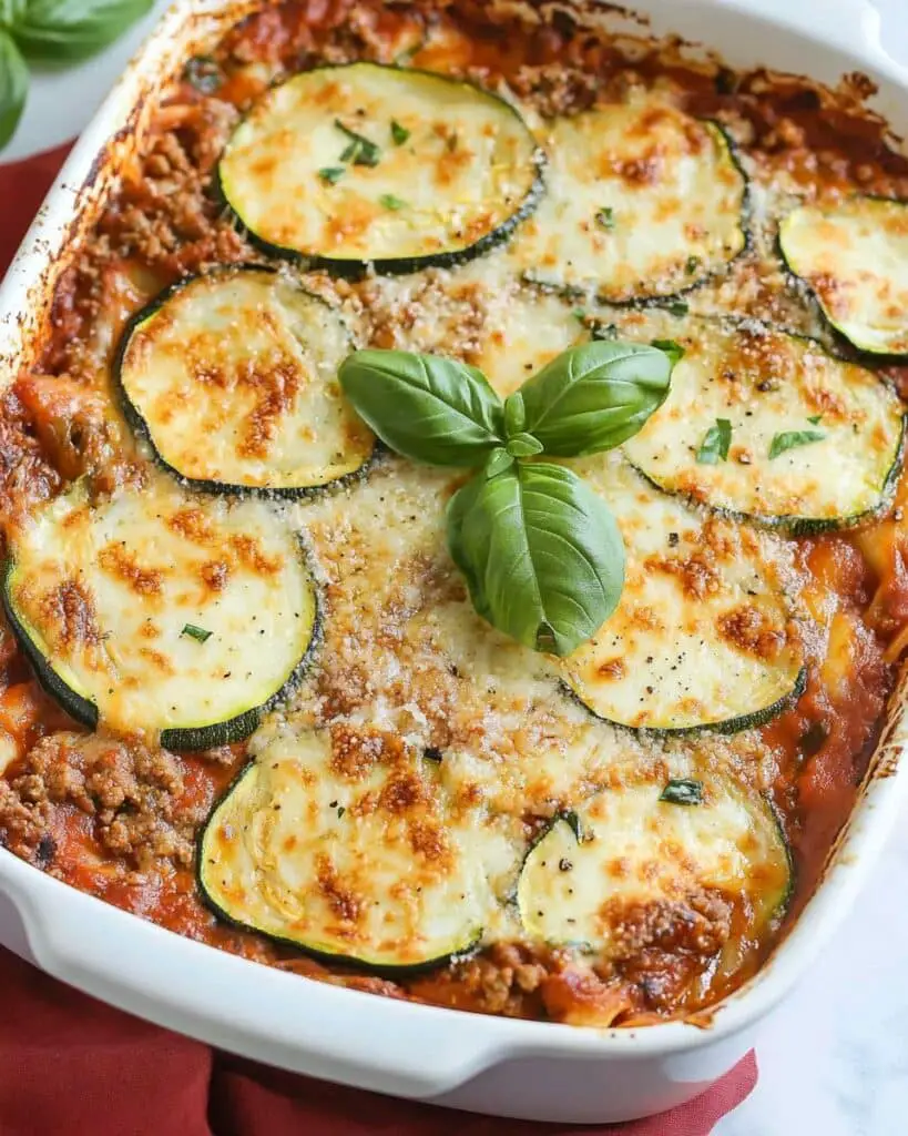 Ground Beef Zucchini Casserole Recipe