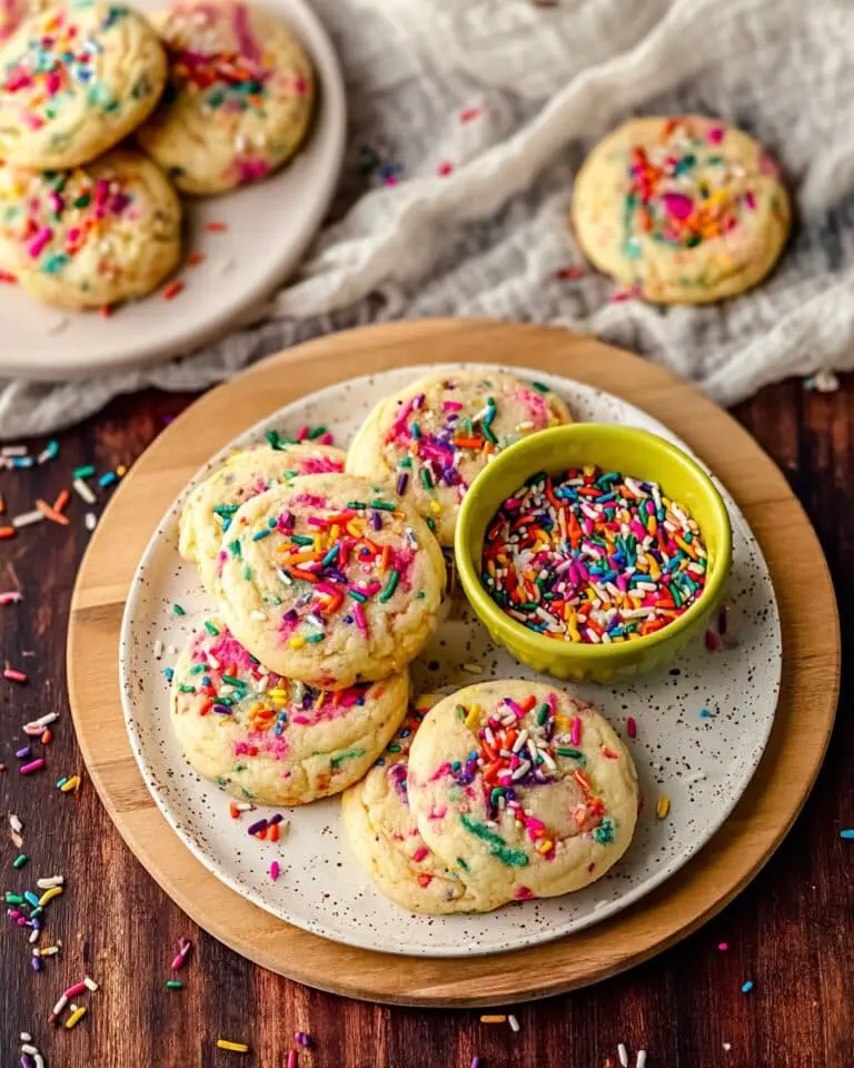 Sprinkle Sugar Cookies Recipe