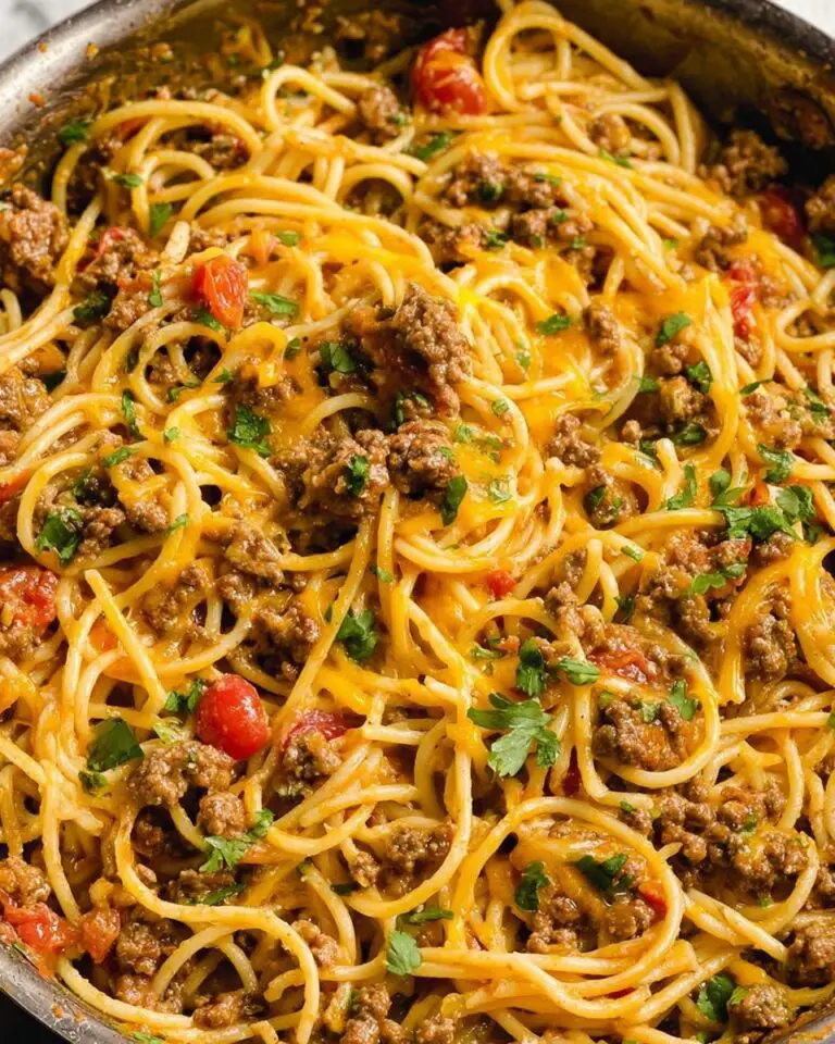 Taco Spaghetti Recipe