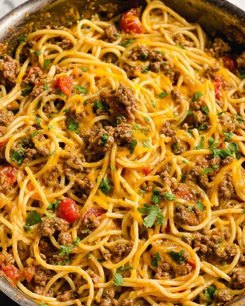Taco Spaghetti Recipe