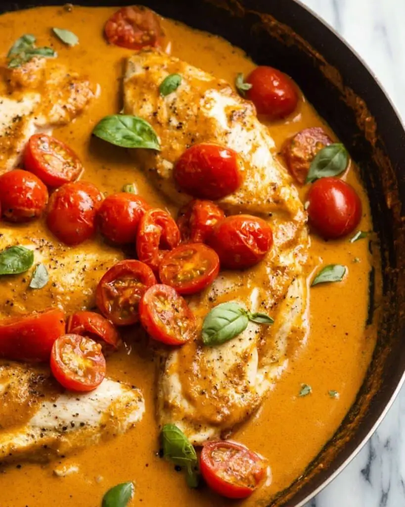 Creamy Tomato Chicken Recipe