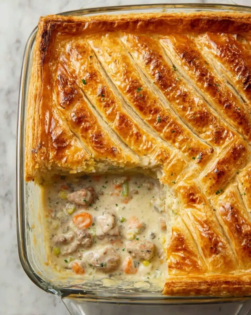 Chicken and Ham Pie Recipe