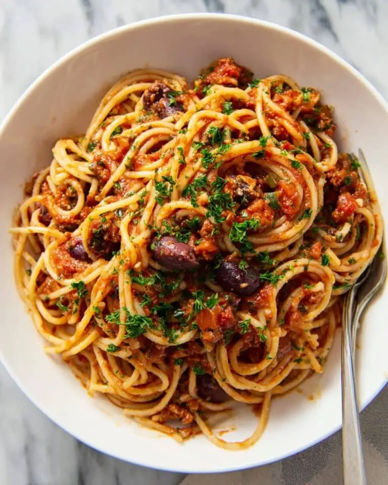 Tuna Puttanesca Recipe