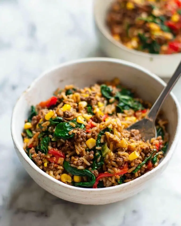 Beef and Rice with Veggies Recipe