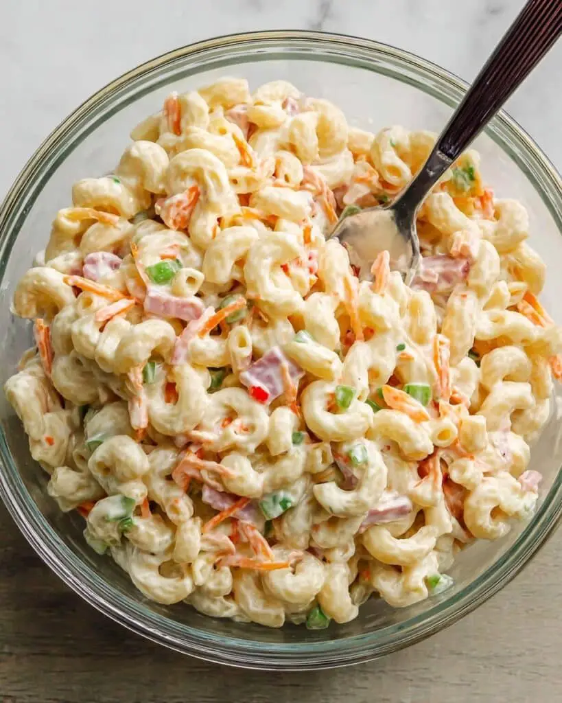 Cold Chicken Pasta Salad with Mayo Recipe