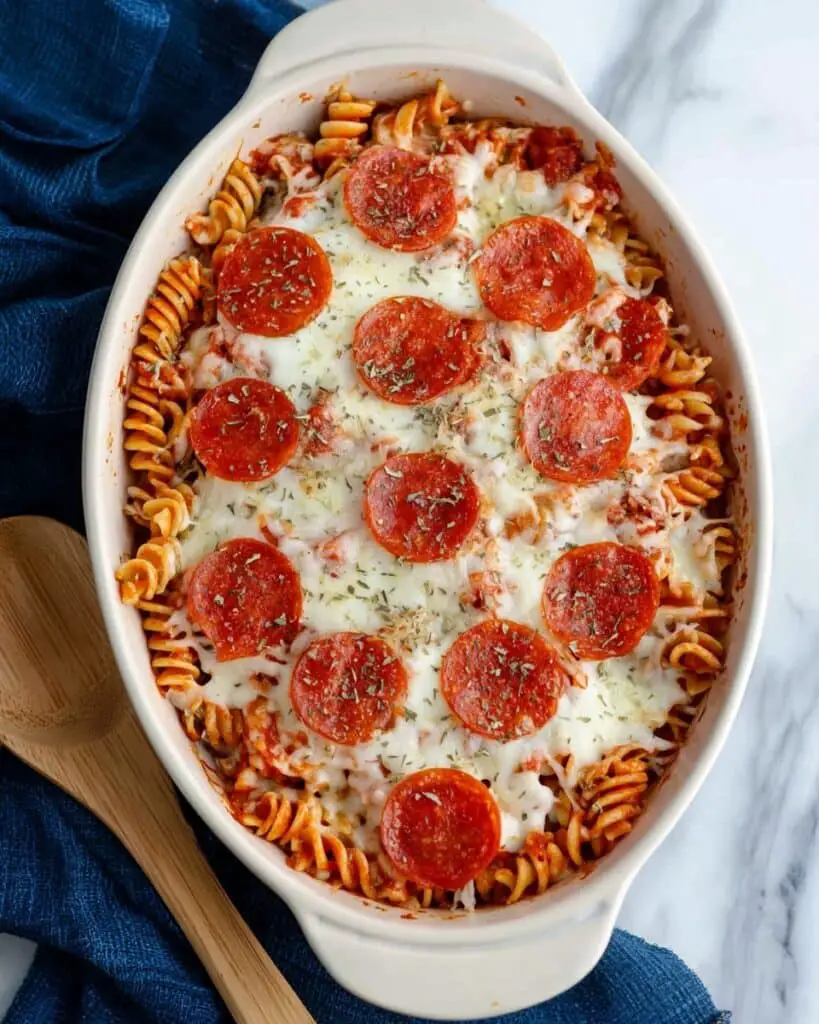 Pepperoni Pizza Casserole Recipe
