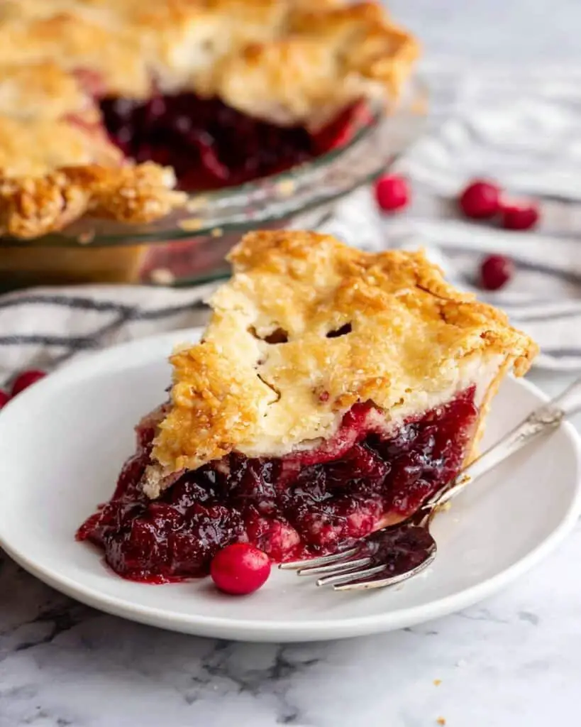 Apple Cranberry Pie with Double Crust Recipe
