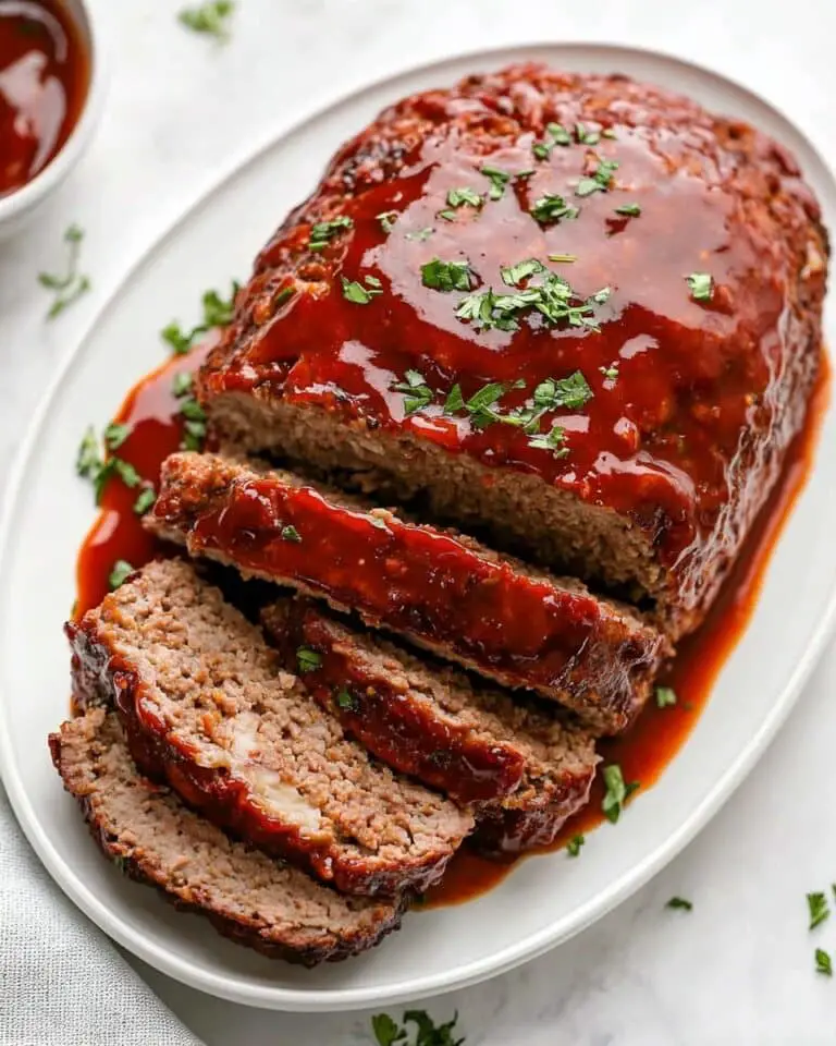 Classic Meatloaf with Ketchup Glaze Recipe