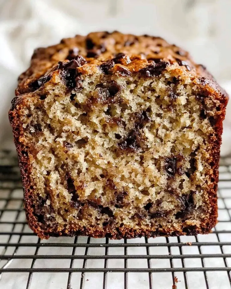 Chocolate Chip Banana Bread Recipe