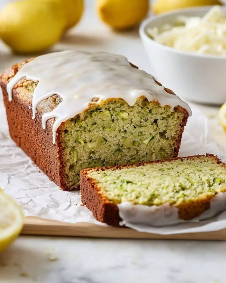 Lemon Yogurt Zucchini Bread Recipe